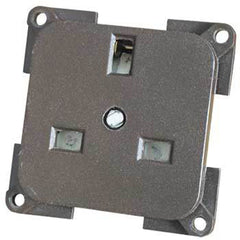 CBE Light grey 230v 3 pin socket Retail Packed