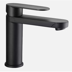 Reich Linnea K Bathroom Tap Black with 25cm Uniquick pipe