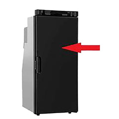 Thetford T2090 Matt Black Door Panel