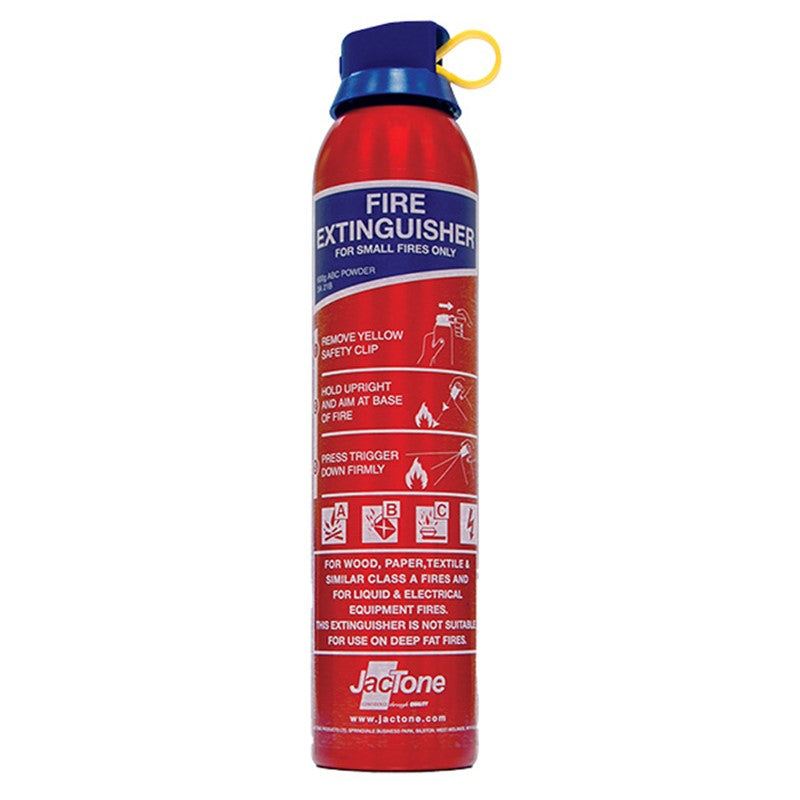 600g ABC Powder Red Aerosol Fire